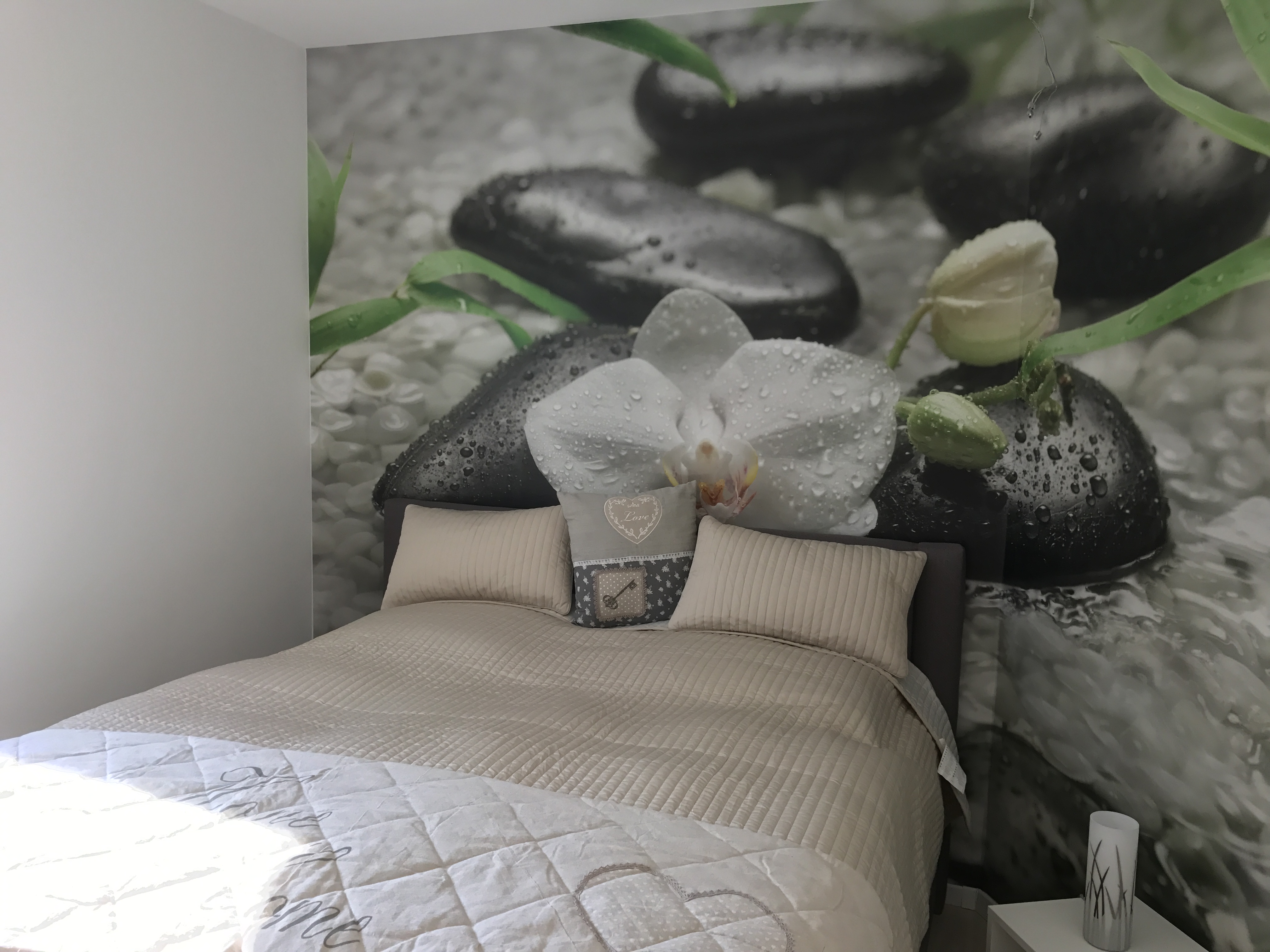 Schlafzimmer 1,80m Boxspringbett-Schlafen wie auf Wolken